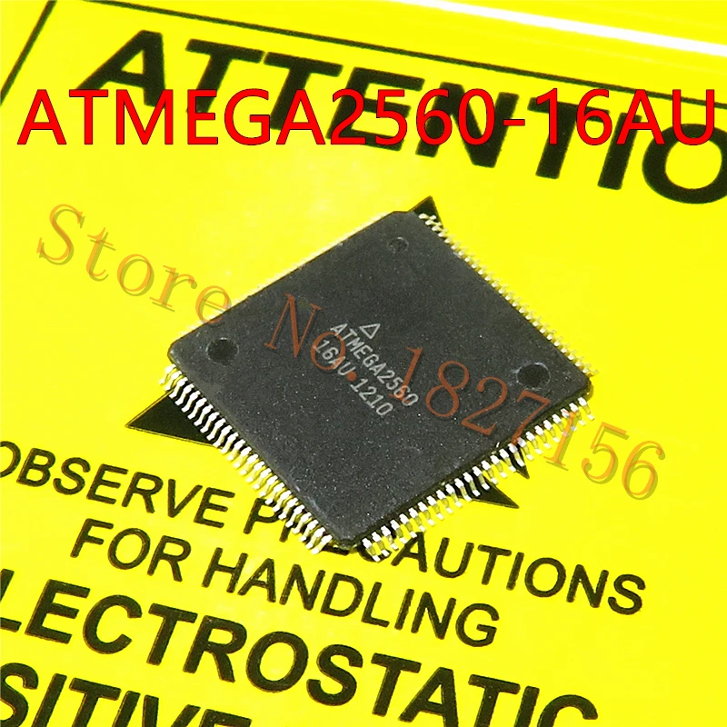 1pcs/lot ATMEGA2560 ATMEGA2560-16AU LQFP-100 In Stock