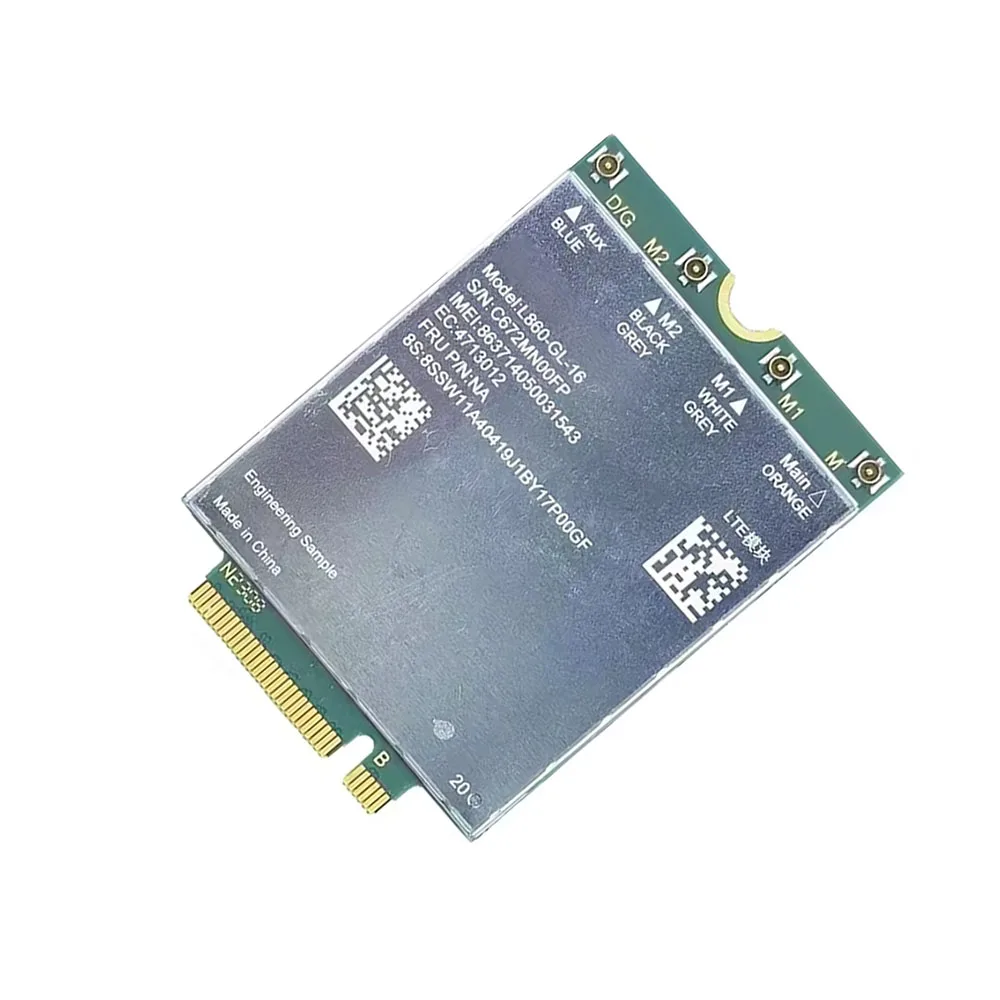 L860-GL-16 LTE Cat16 Module For T14 T16 P14S P16S X13 L13 L14 L15 Gen3 Laptop XMM7560R+ M.2 Key-B WIN11 view 4