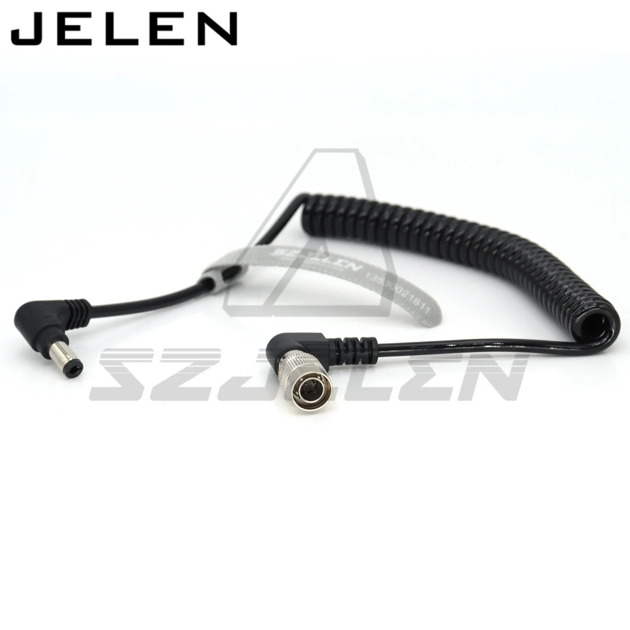 DC2.5 to  4 pin Right angle elbow plug for Sound Devices 688 633 Zoom F8 Power Cable ZAXCOM