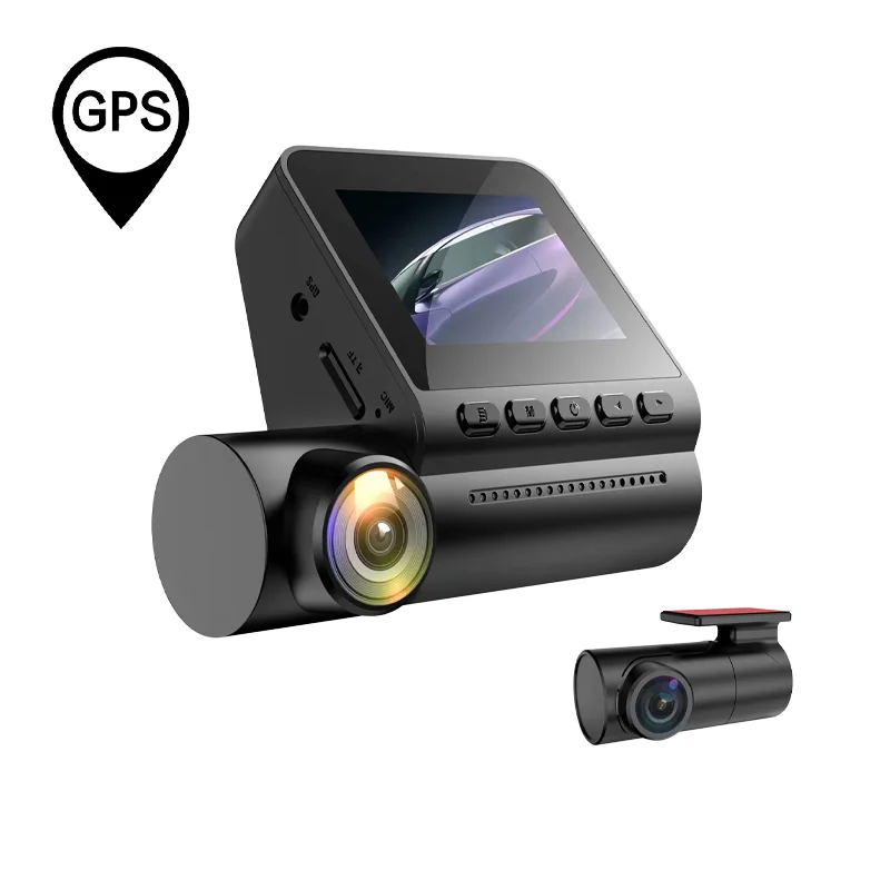 

Hesida Driving Recorder Front and Rear 2Channel 4K GPS Car Blackbox Parking Monitor Cam Universal Car Dvr Support Rear Cam 1080P