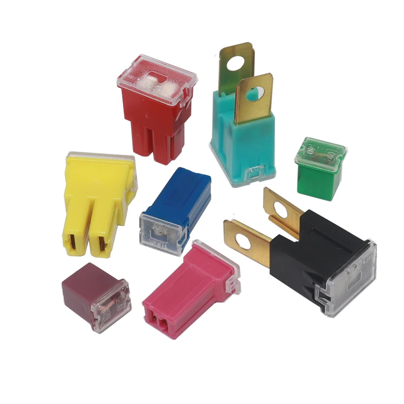 【5-1PCS】PEC LPJ Auto Fuse 32V Connecting Type Fuse 20A 30A 40A 50A 60A 80A 90A 100A 120A Square Car Fuse Box Waterproof Socket