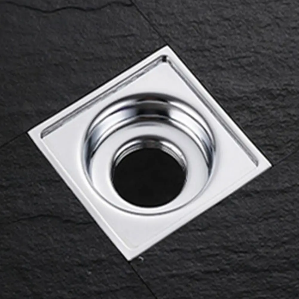 

Stainless Steel Floor Drain Cores Embedded with Hair Catcher Floor Drain Backflow Preventer Anti-odor Extension Pipe