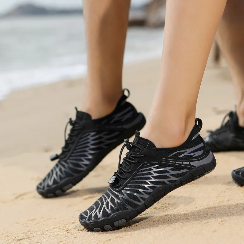 2026 New Water Shoes Barefoot Beach Sneakers High-quality Non-slip Swimming Shoes Five-finger Casual Sports Shoes Unisex Sandals