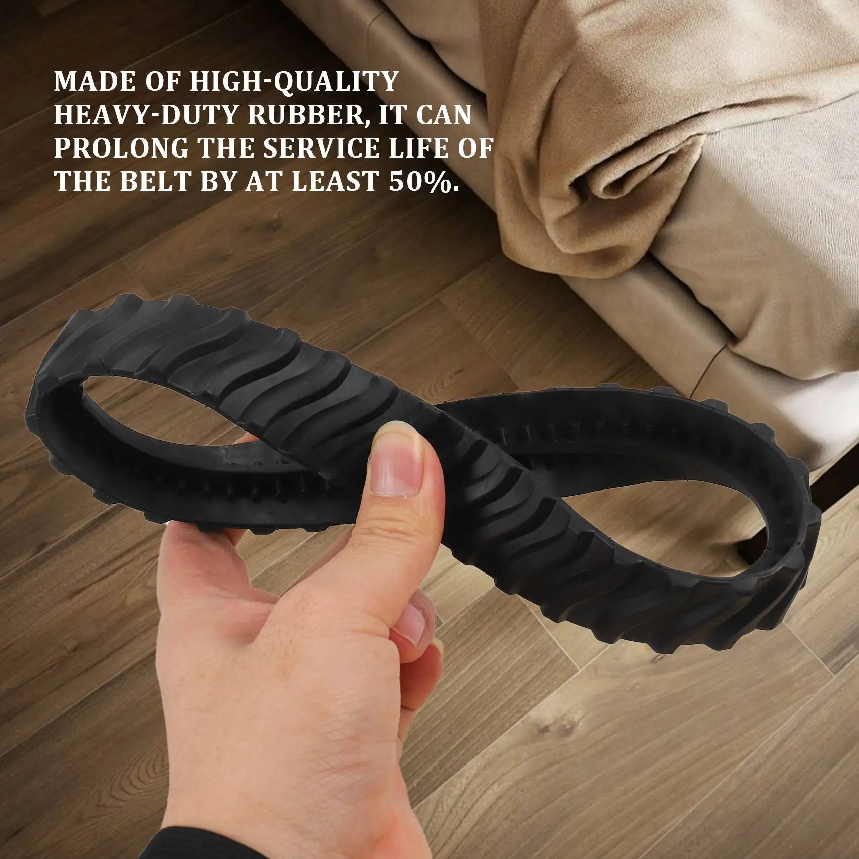 

A83I-4Pcs Exact Track Replacement In-Ground Pool Cleaner Heavy Duty Rubber Track For Zodiac MX8 Elite MX6 Elite MX8 Mx6