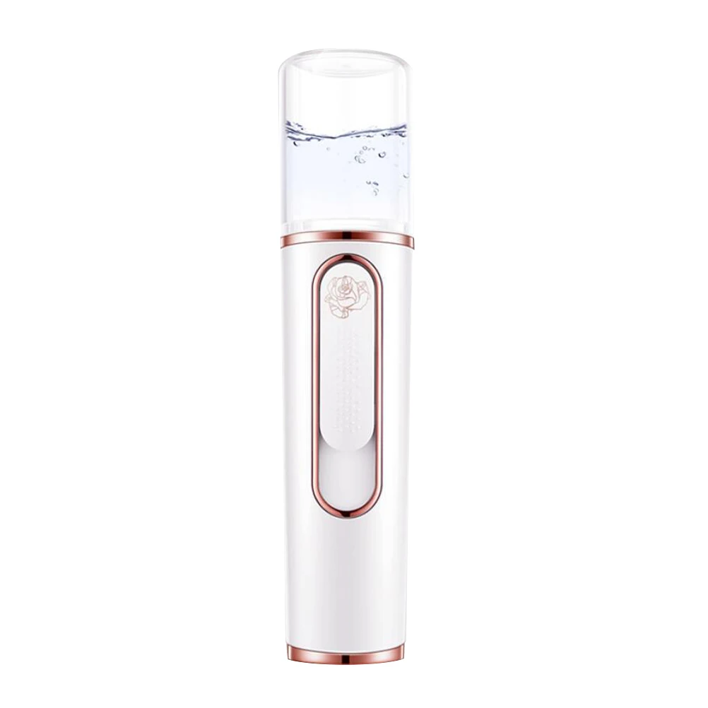 

Nano Mist Cooler Facial Steamer Handheld Mini Portable Mister Skin Care ABS Material Non Slip Design Push Switch