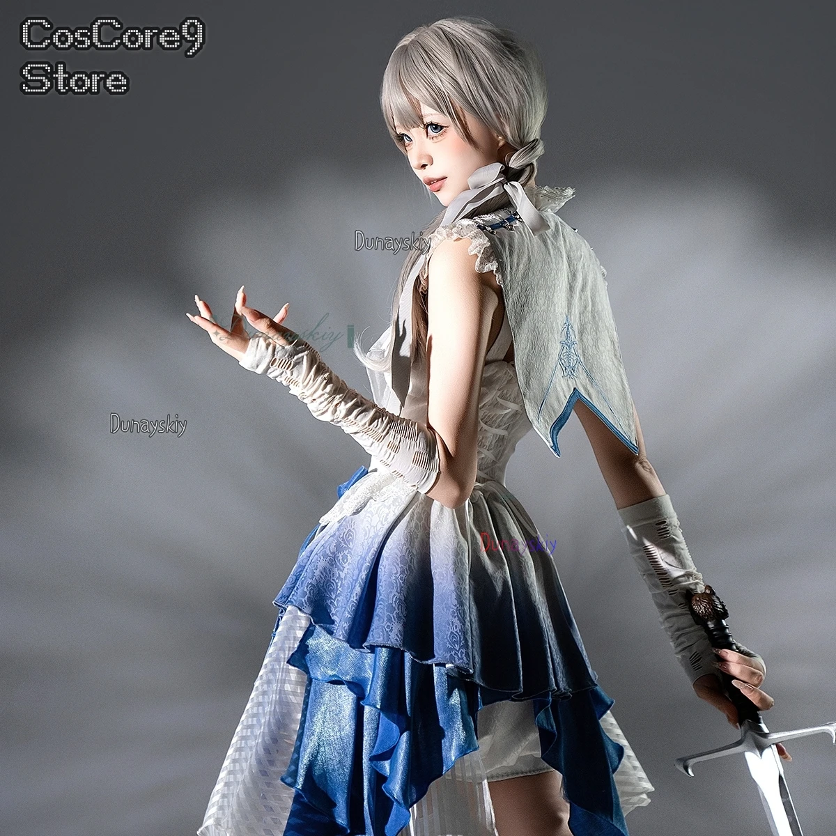 فتاة يومية ريترو مطرزة الأمير لوليتا ملابس كول ثلاث قطع البدلة الأصلية لوليتا الحمالة فستان السراويل حفلة الهالوين #3