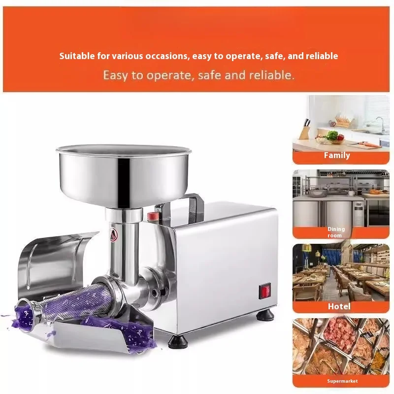 

Electric Jam Maker Machine Stainless Steel Commercial Grade for Tomato Blueberry Strawberry Sauce Fruit Puree Industrial Use