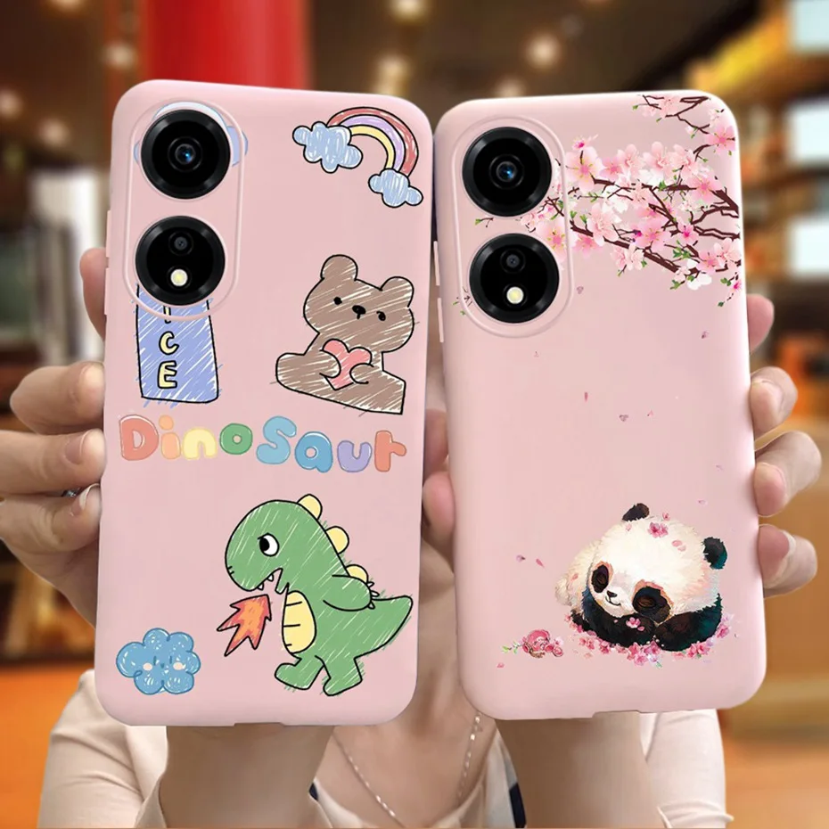 2023 Fashion Case For Honor X5 Plus WOD-LX1 Candy Color Soft Silicone TPU Phone Bumper For Honor X5Plus 4G Slim Back Cover