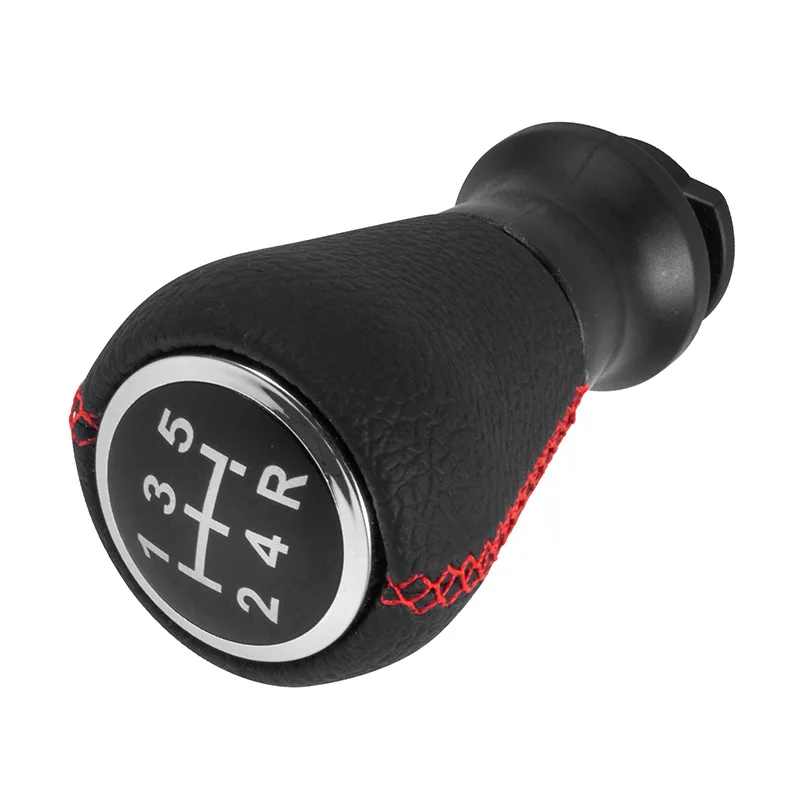 Für Peugeot 207 307 406/Citroen C3 C4 C5 Leder Schaltknauf Hebel Shifter Stick Gamasche Boot Kragen Fall autos Zubehör – Detail 15