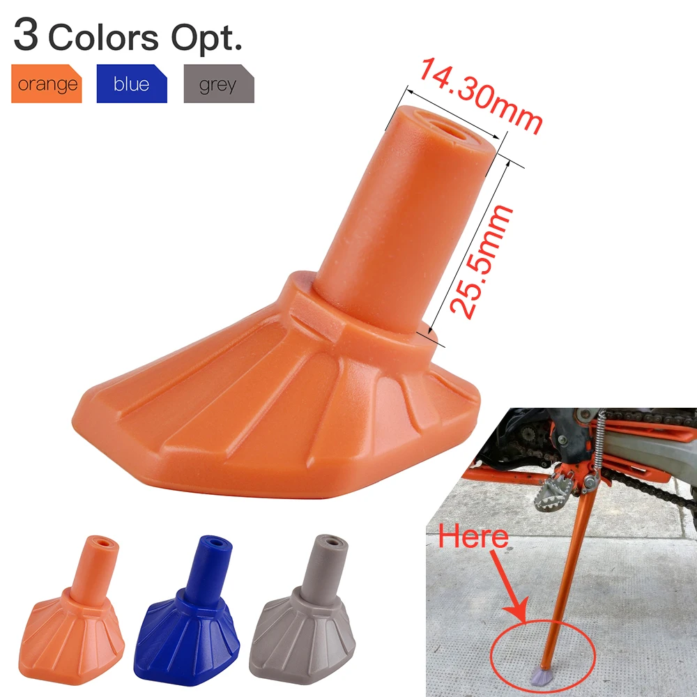 ForKTM EXC 300 EXC-F 350 2008-2022 ABS Plastic Kickstand Side Stand Pad For Husqvarna TE 300 TE 250 For GasGas EC 300 EC 250