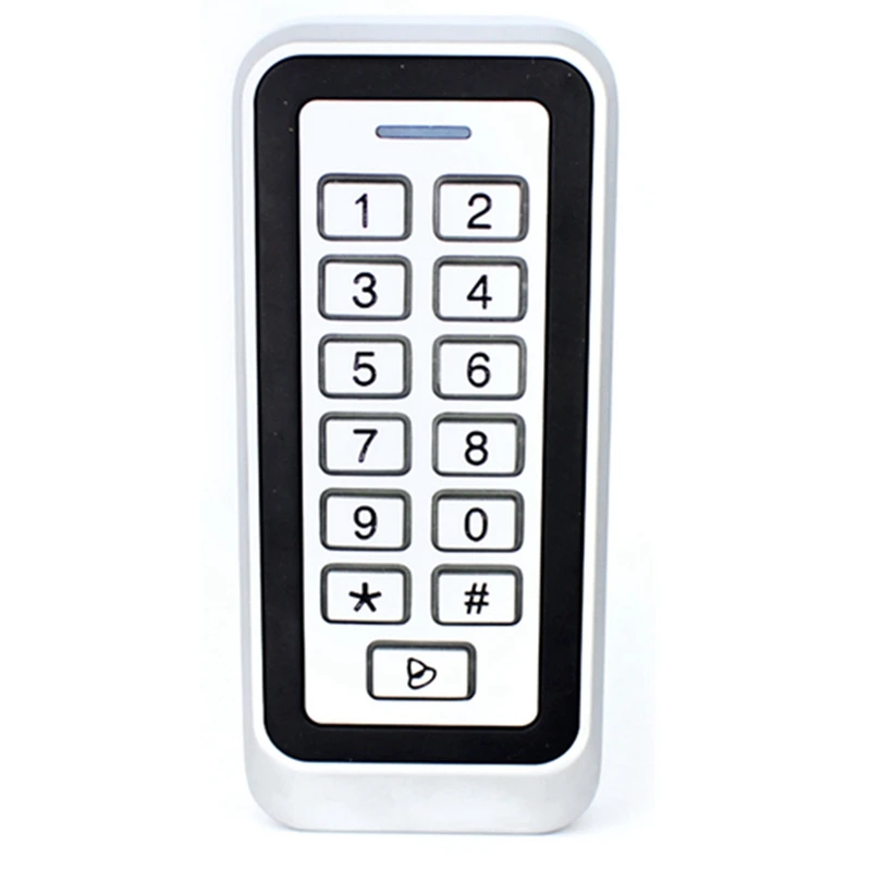 

Backlight RFID Metal Door Access Control Reader 1000 User 125Khz EM Card Keypad IP67 Waterproof Code Door Lock