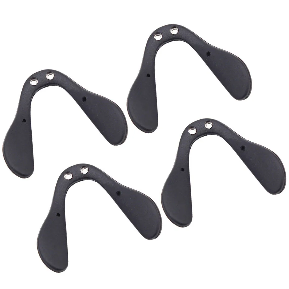 

4pcs Adjustable Glasses Nose Pads High Grade Metal Rubber Comfortable Support Soft Eyeglass Protectors For Sunglasses Eyeglasses