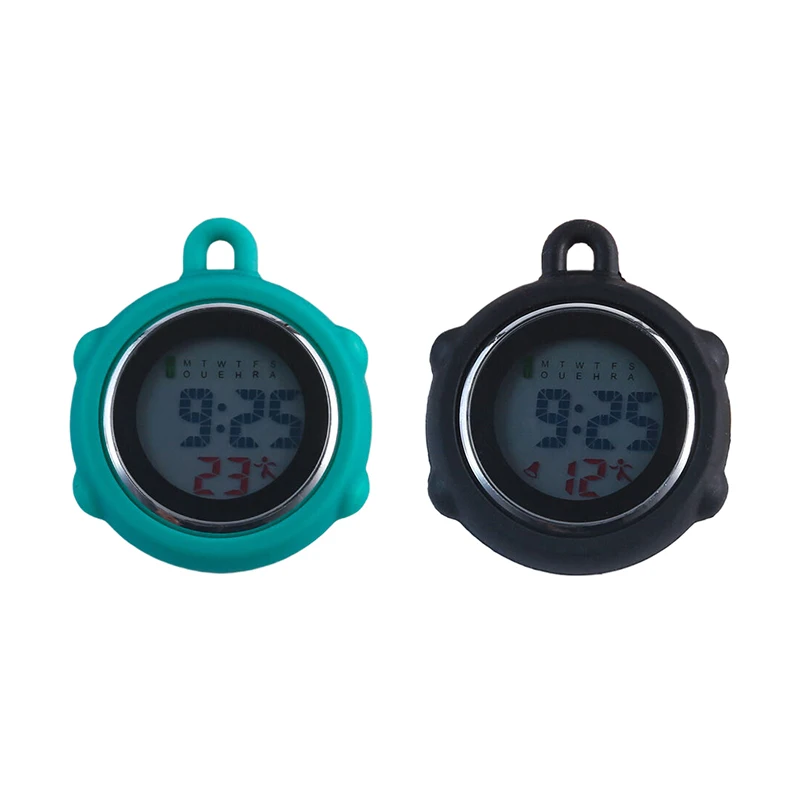 Montres de poche à affichage électronique numérique multifonctions pour femmes, hommes, étudiants, enfants, horloge, porte-clés, breloque