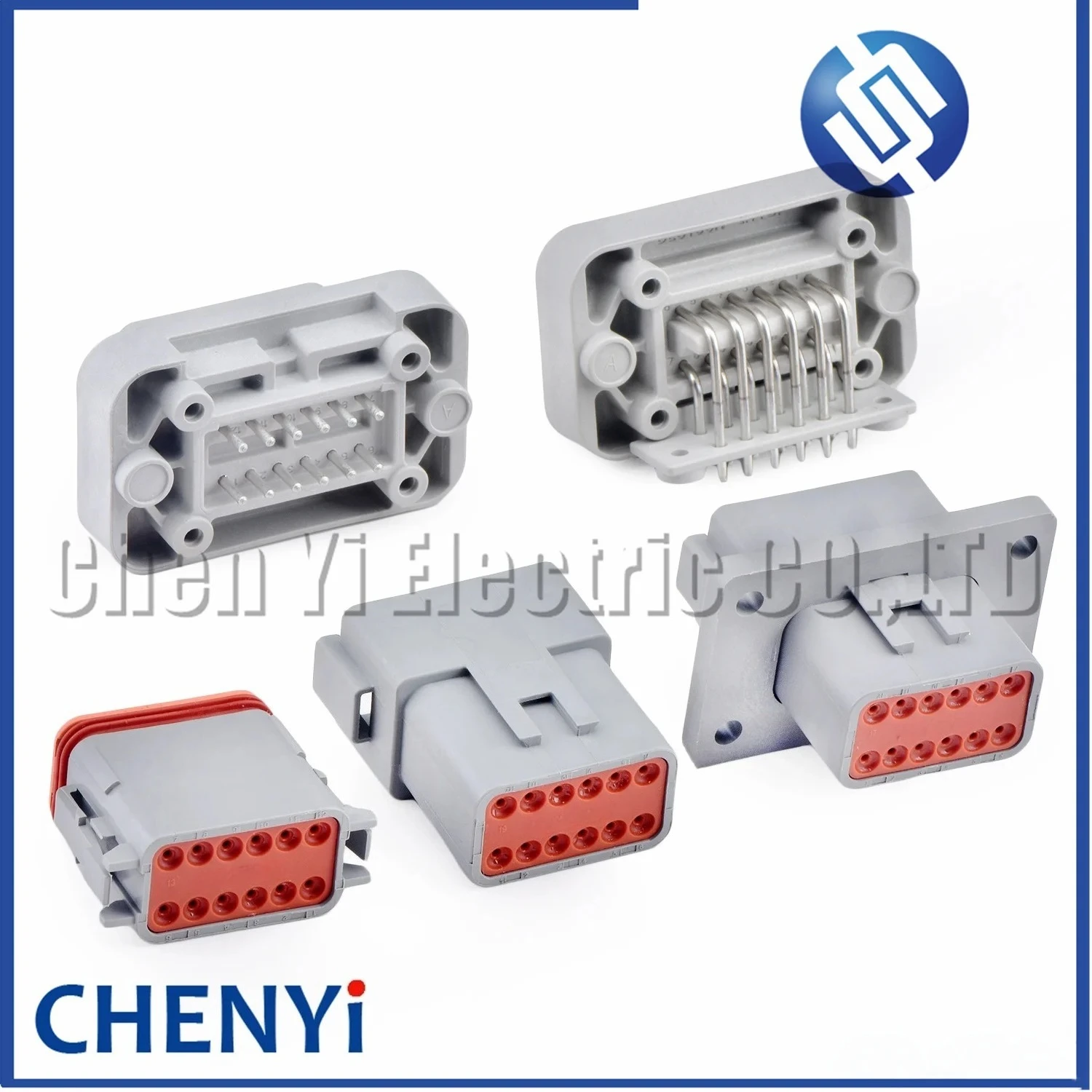 12 Pin Automotive waterproof connector Wire harness plug DT06-12S DT04-12P DT04-12P-L012 DT15-12P DT13-12P For Deutsch DT series