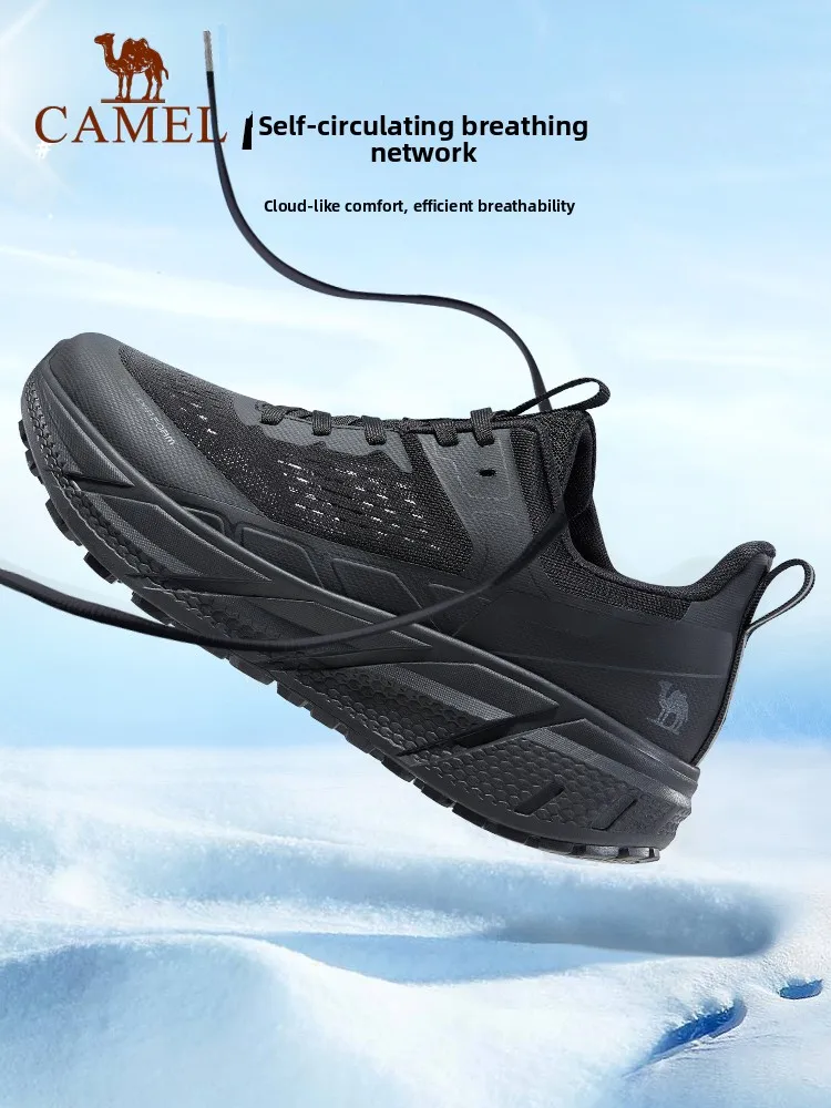 Golden Camel Chasing Clouds 2.0 Men Sports Anti-Slip Running Shoes Lightweight Cushioned Wear-Resistant Leisure Sports Shoes