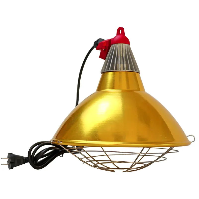 Electric Infrared Heating Light Lamp Shade With Lighting Bulb For Animal Husbandry Piglet Broiler Sheep Chicken Farm