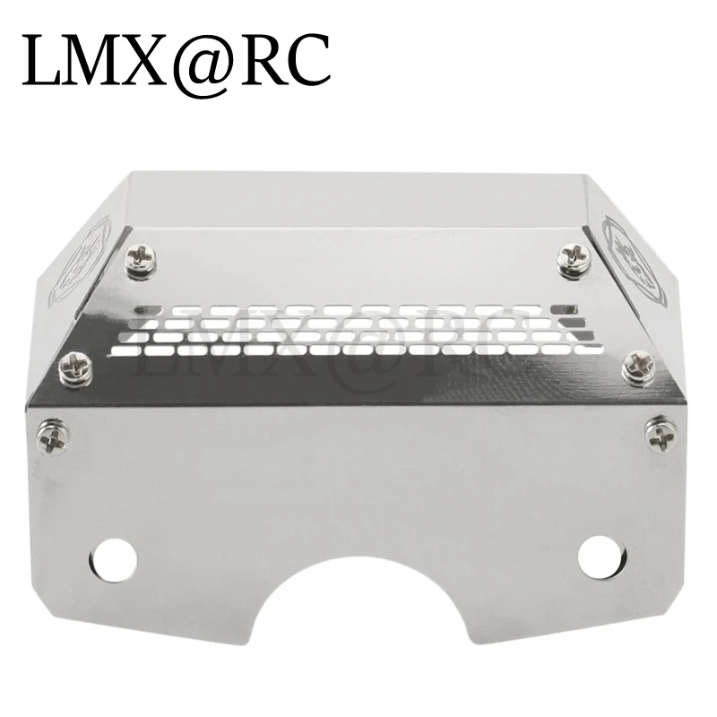 Stainless Steel Gearbox Cover Hood for 1/14 Tamiya Benz Actros 56348 3363 1851 Scania 620 56323 Man 56325 Tgx RC Truck Parts