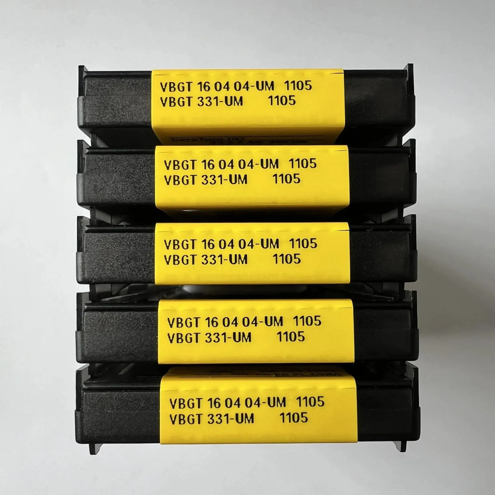 SANDVIK d'origine/VBGT160404-UM 1105/lame CNC en alliage dur 10 pièces