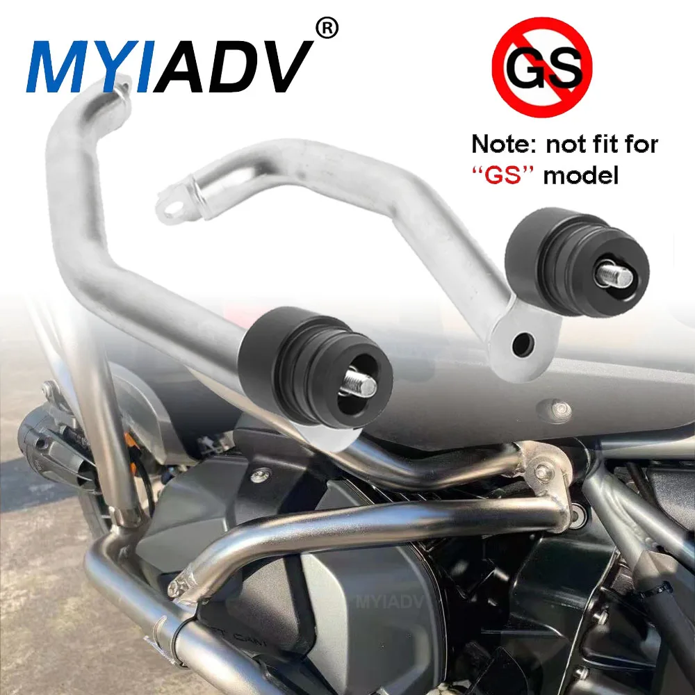 

For BMW R1250GSA R 1250 GS ADV Adventure 2019 2020 2021 2022 Motorcycle Crash Bar Extensions Bumper Lower Engine Guard Protector