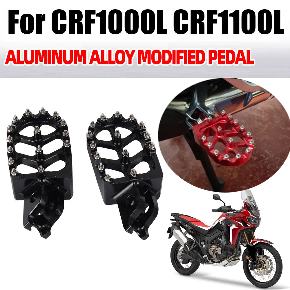 Für Honda CRF1000L CRF1100L Africa Twin CRF1100 CRF1000 CRF 1000 1100 L Motorradzubehör Fußrasten Fußpedale – Detail 7