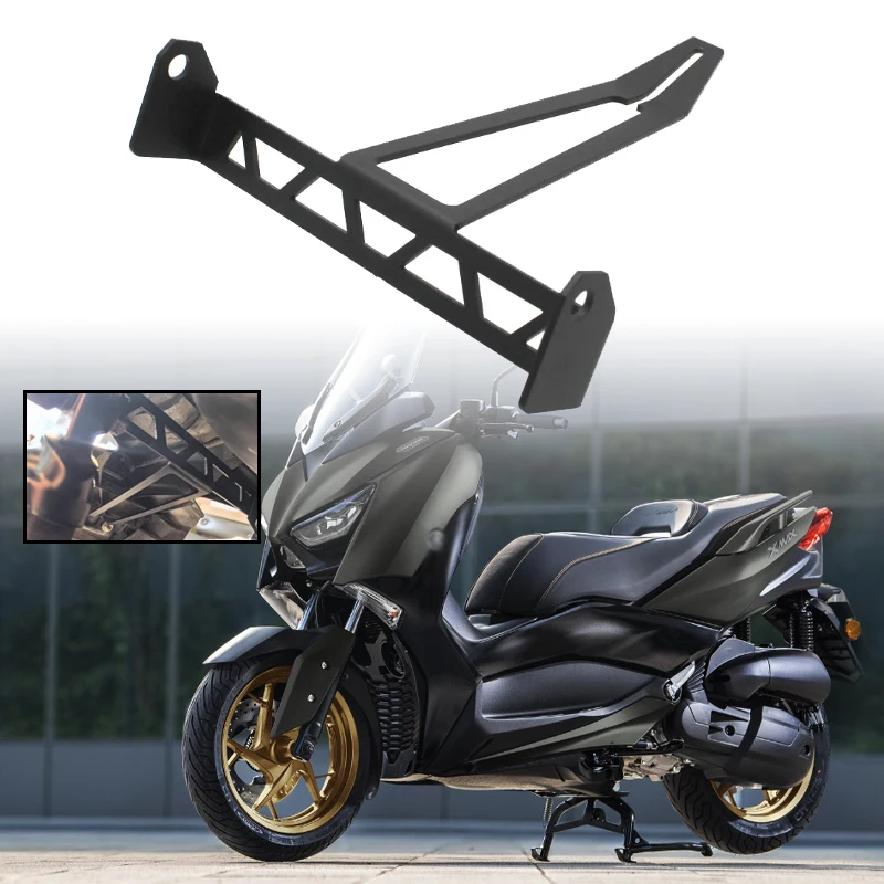 

Для Yamaha X-MAX 300 XMAX300 XMAX 300 2017-2024 Поддержка заднего крыла мотоцикла брызговик металлический усиленный кронштейн аксессуары