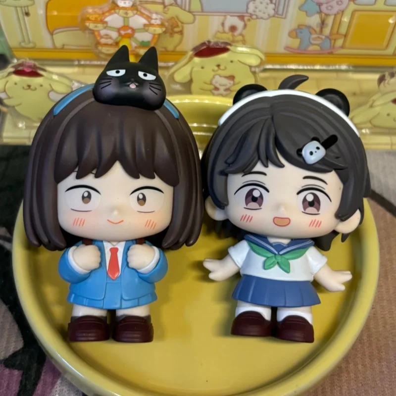 Original Skip & Loafer Kawaii Mini After-School Time Series Blind Box Anime Figur für Raumdekoration Sammlerstück trendiges Spielzeug