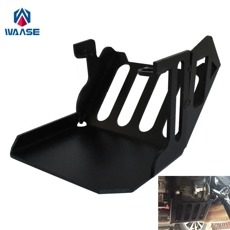 Waase para Yamaha FJ-09 MT-09 MT09 Tracer / Tracer 900 GT 2015-2020 Protector de cárter de aceite marco protector cubierta de placa de deslizamiento