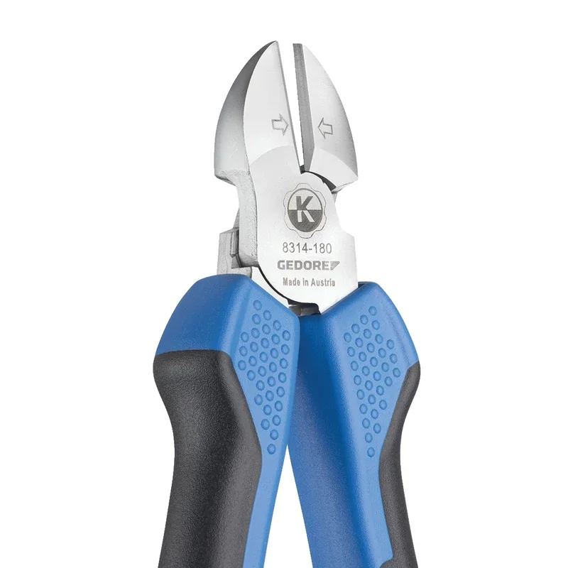 

GEDORE 8314-180 7-inch (185 mm) Diagonal Cutters Shear Cutters Sharp Blades Rust-proof Treatment German Maintenance Manual Tools