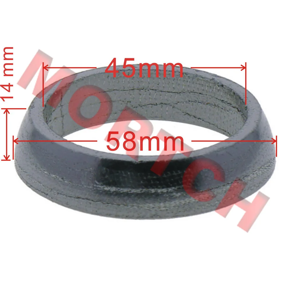 Big Muffler Collar Graphite Gasket 7030-021002 For CFMoto UForce ZForce CF500US-EX 800EX CF500UTR CF1000US-2 CF800US-A UTV SSV