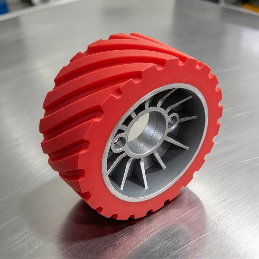 Standard-Dimension Feed Roller for Wood Milling Applications Compatible with 120mm Length 60mm Diameter 35mm Shaft