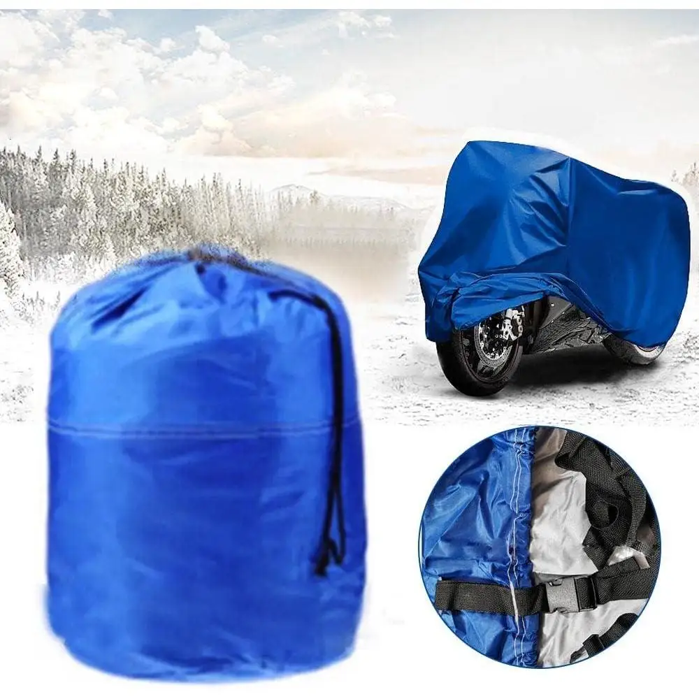 Cubierta impermeable para lancha rápida de barco azul 210D, apta para la mayoría de lanchas rápidas y lanchas de reacción, proporcionando cobertura y prevención.