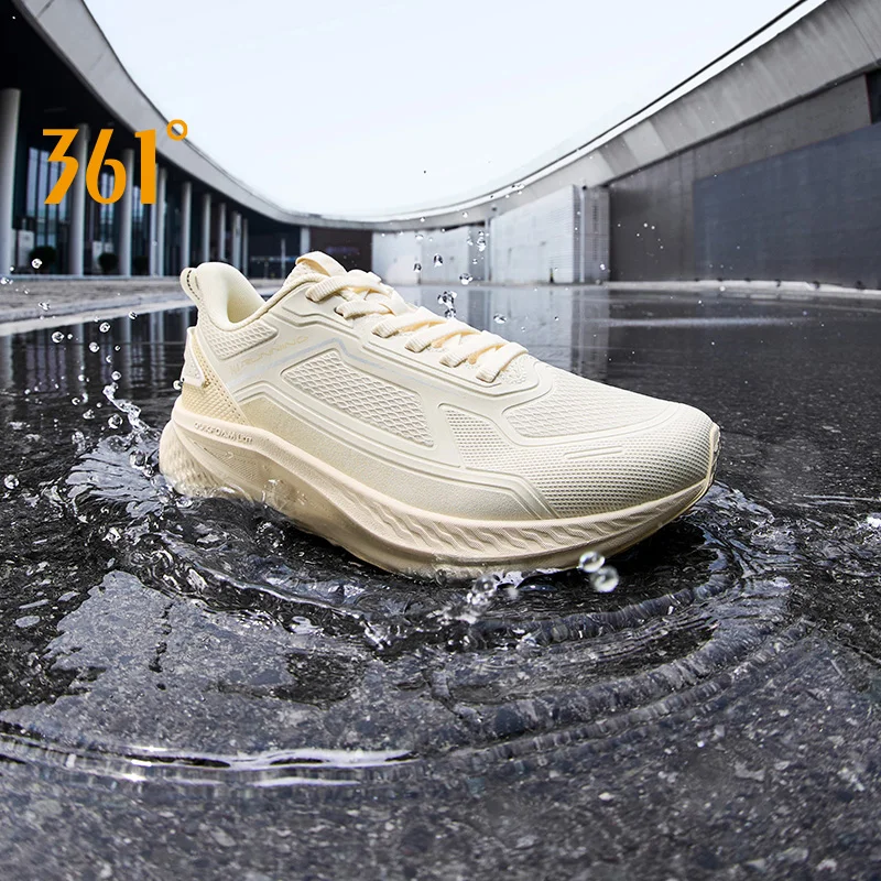 

361 Degrees Women Running Shoes Water-repellent Jogger Windproof Cushion Non-slip Stable Lightweight Female Sneakers 682532231