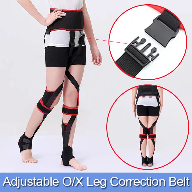 Adjustable Leg Posture Corrector-Child O/X Legs Correction Belt-Knock Knees Shape Soft Comfortable Straightening Bandage