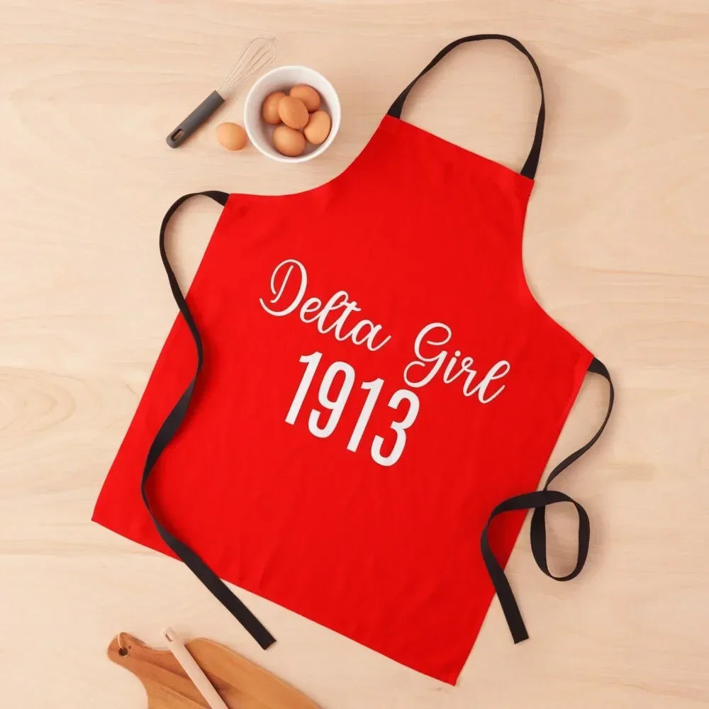 

Delta Girl 1913 Apron Kitchen Front Kitchen Women Camping Costume Waiter Apron