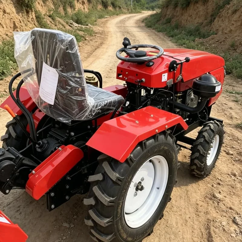 Customized Four‑Wheel Tractor, 4WD High‑Power Plowing Rotary Tiller, High‑Efficiency Upgraded Cultivator