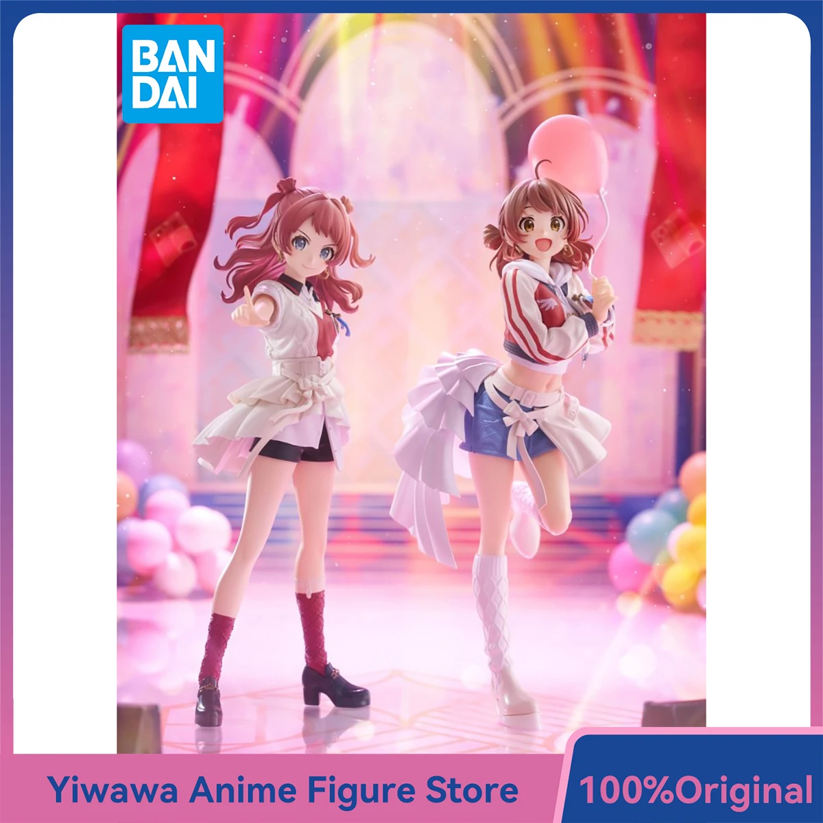 Banpresto Espresto Gakuen iDOLM @ STER Hanami Saki majestueux Pose Hanami Ume gonflable Anime Figure ornement modèle à collectionner jouet