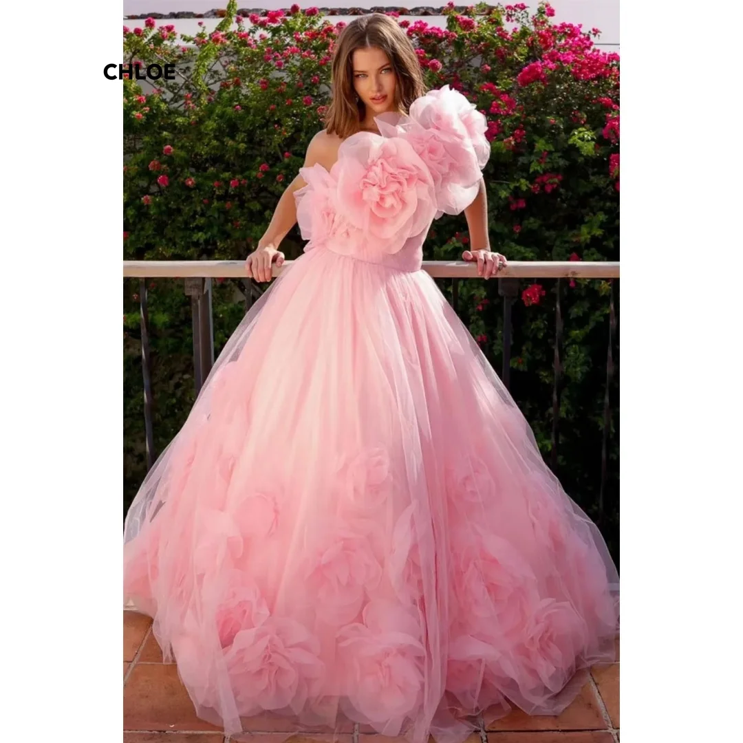 Vestidos de fiesta de un hombro para mujer, línea hecha a medida, lujosos vestidos de noche para mujer, vestido de noche elegante de lujo para mujer