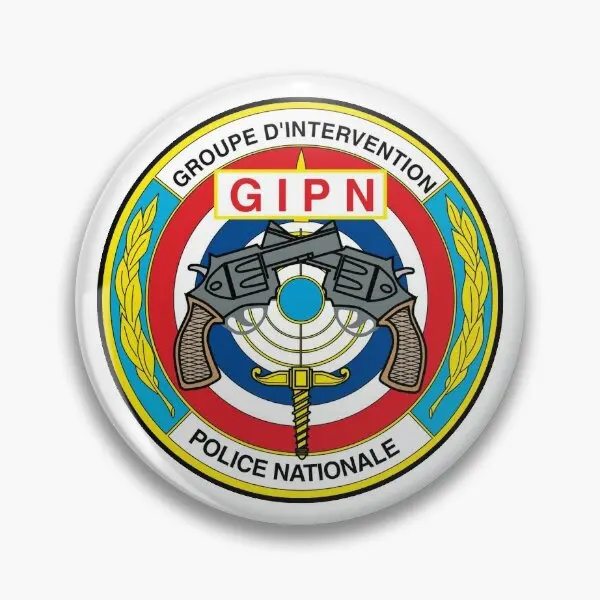 Gipn группа вмешательства национальной полиции, мягкая булавка для одежды, булавка для лацкана, забавный воротник, милый подарок, мультяшный декор для шляпы, креативный