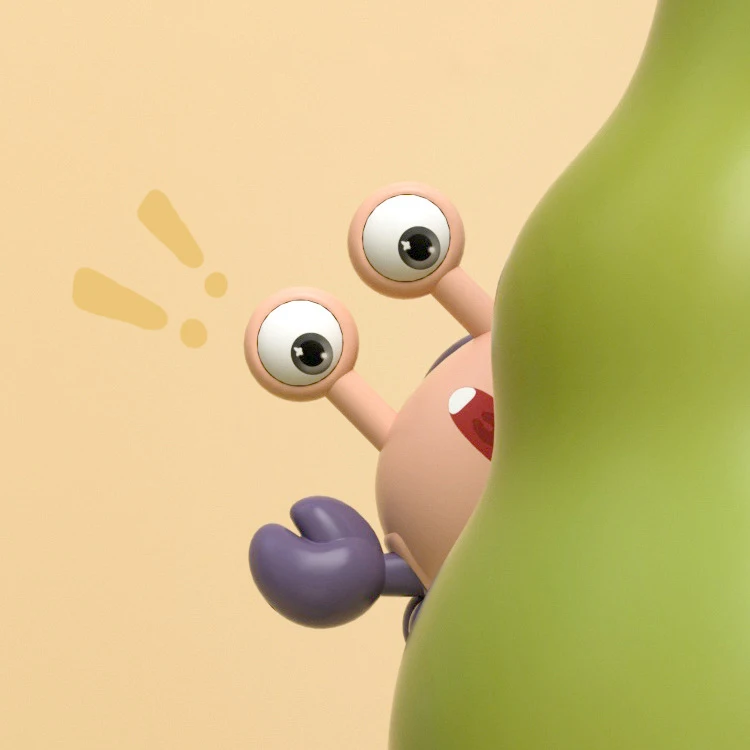 الزحف كراب لعبة طفل رضيع البطن الوقت كراب لعب للطفل الجمود التراجع الزحف المشي لطيف الناسك السرطانات لعبة هدية