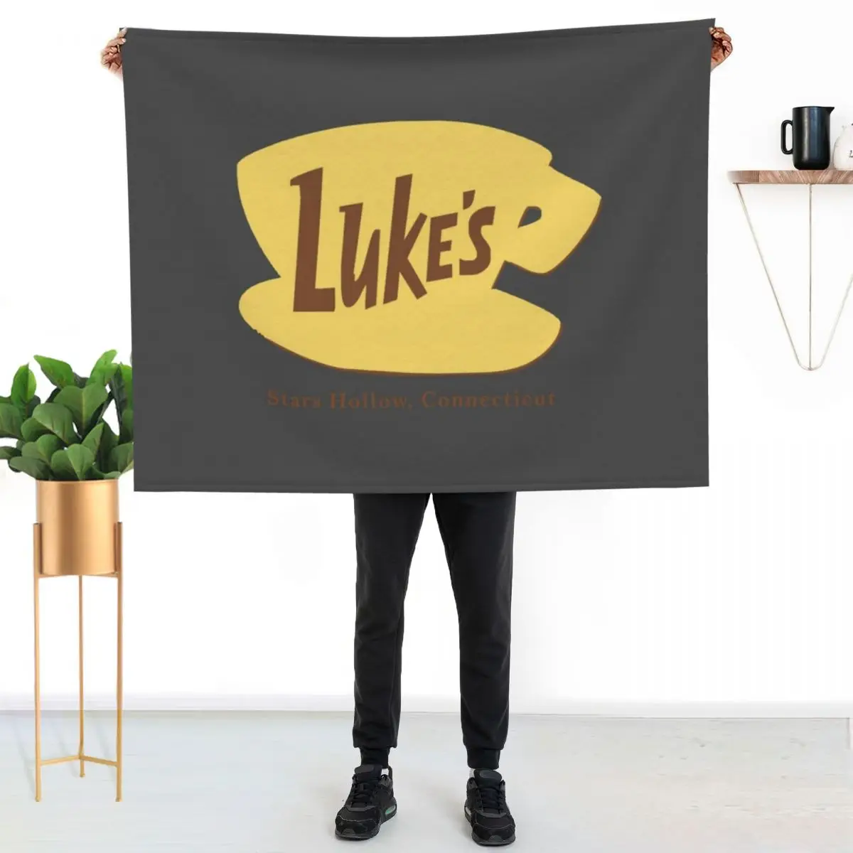 Luke's Diner Throw Blanket Soft Plaid Hair Multi-Purpose Blankets For Baby bed plaid Luxury Throw Blankets