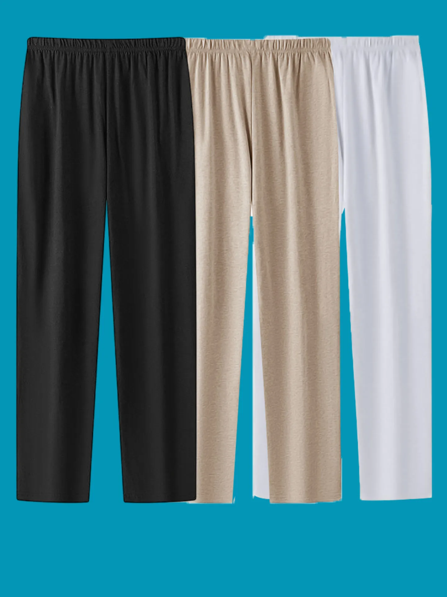 

Брюки прямого кроя с высокой талией из эластичного хлопка, повседневные, свободные, больших размеров, для мужчин и женщин, новинка весна-осень, широкие штаны