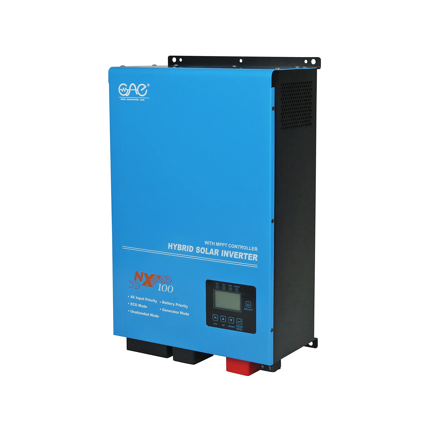 Onduleur hybride de voiture 24v pur 2000w, 3kv, mppt de 24v