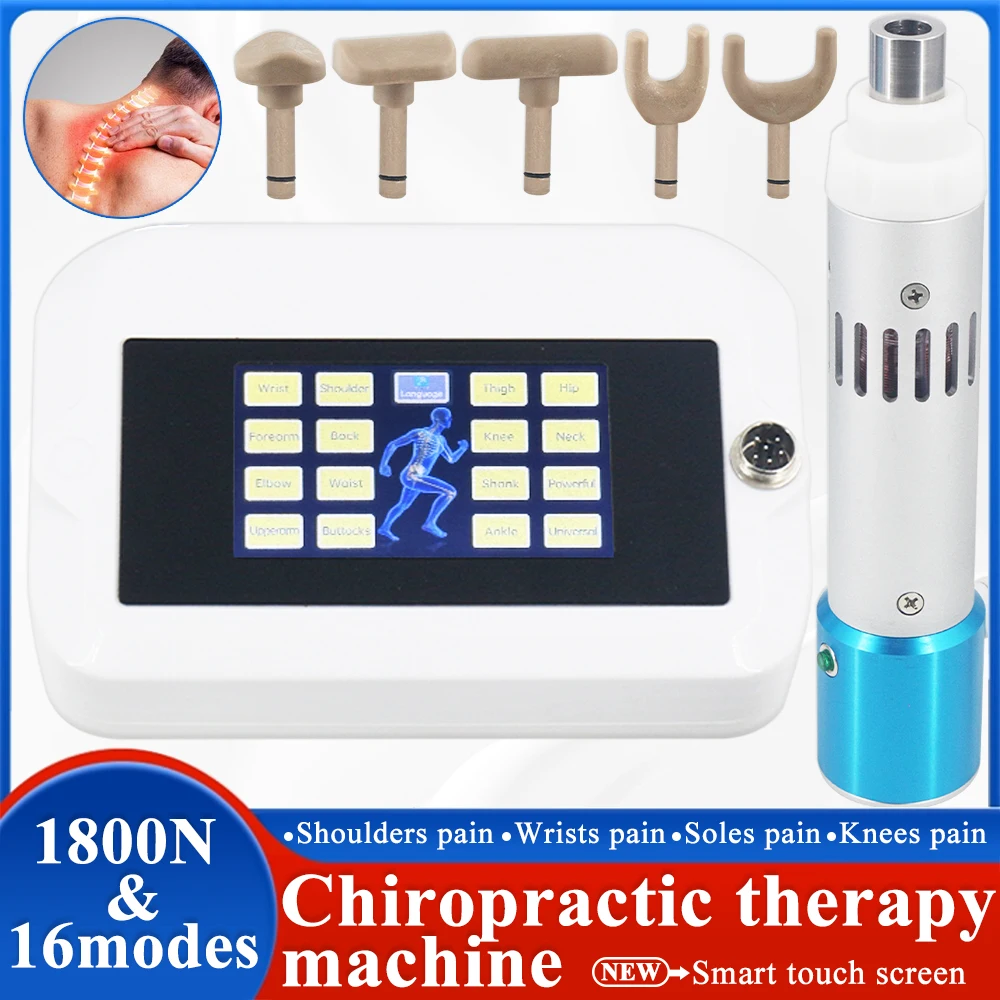 Professional Electric Chiropractic Gun 1800N Powerful Spinal Correction Electric Massager Back Pain Relief Massage 2025 Hot Sale