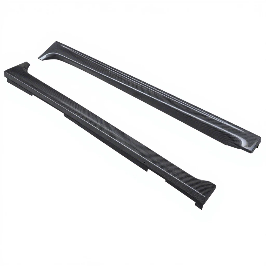 

Carbon Fiber Aero Style Side Bumper Extension Lips Side Skirts for Mitsubishi Evolution EVO 10 X Lancer 2008+