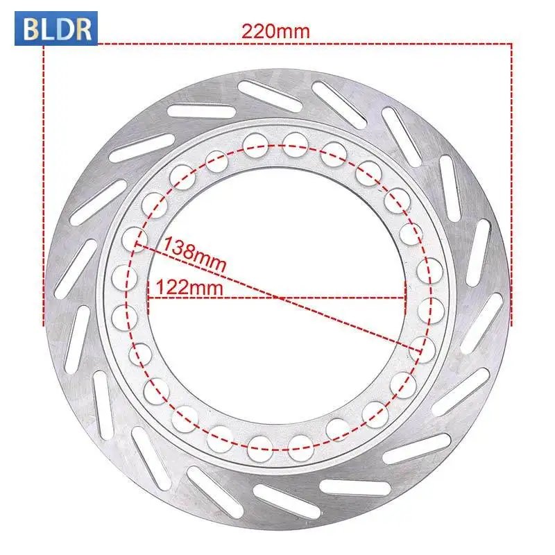 

Front Brake Disc for Vertemati C 500 Cross 501 E 500 Enduro 501For Honda CR 125 R JE01 ME03 AX-1NX 250 J 1989-94 CR 500 RE PE02