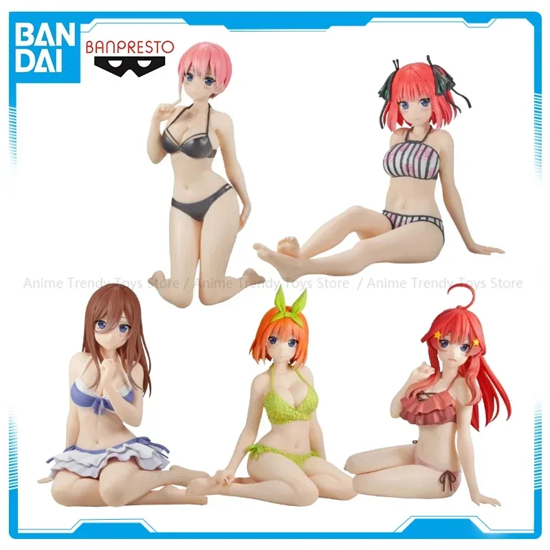 InStock Original BANPRESTO Celestial vivi The Quintessential Quintuplets Ichika Miku Yotsuba Nakano Itsuki Figure Anime Model WY