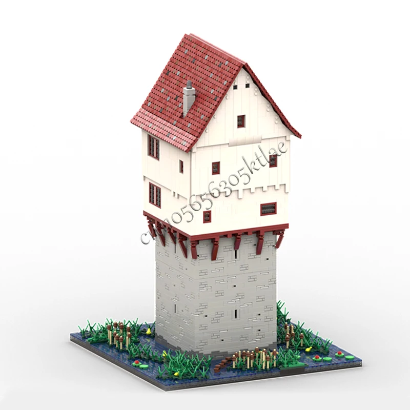 10737 pçs cidade rua cena torre casa moc personalizar bloco de construção modular educacional crianças design diy montagem brinquedo presente