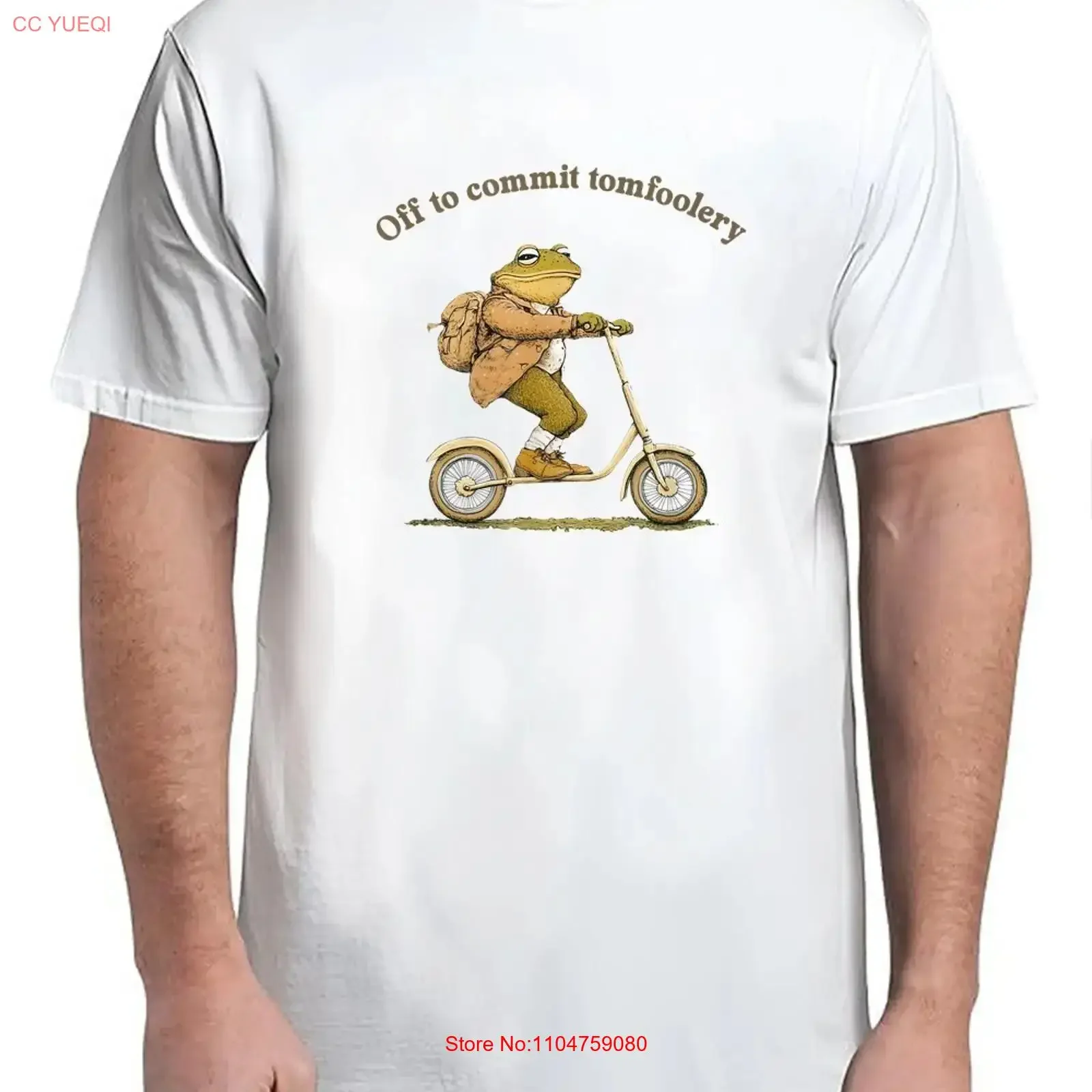 T-shirt Weirdcore Cottagecore Off To Commit Tomfoolery pour adulte, taille S 4XL, vintage, lavé, confortable, mode décontractée