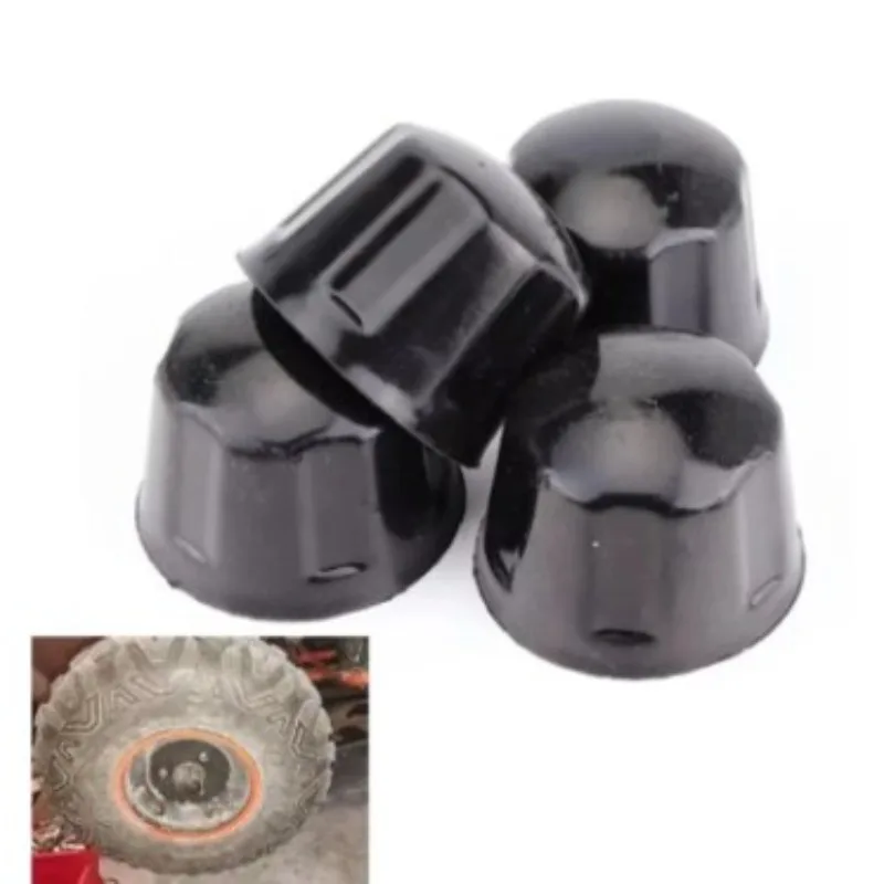 Lot Rubber Dust Nuts Covers Dust Protector for 50cc 70cc 110cc 125cc ATV Go Kart Quad Bike 4 Wheel Motorcycle Accessories 4pcs