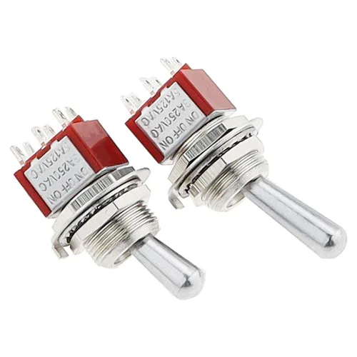 Imagen 2 del producto 1 uds/5 uds SH T80-T serie Z1 mango largo grande 12mm montaje en Panel Mini interruptor de palanca 5A 125VAC